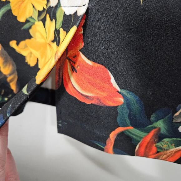 New York & Company Floral Knee-Length Bodycon Sleeveless Dress Size Small - Picture 8 of 10